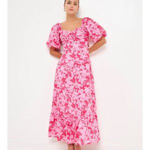 Floral Puff Sleeve Dress